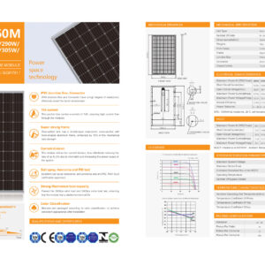 Alternative view of Tấm pin mặt trời Sunergy SUN 60M 280W-310W